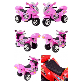 Motorek  dla maluszka, dźwięki, światła, miękkie siedzenie/LL1188