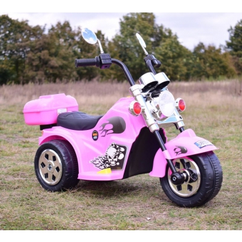 PIERWSZY MOTOR CHOPPER NA AKUMULATOR Z KUFERKIEM/LL777-1
