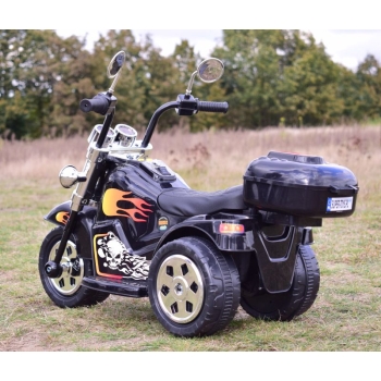 PIERWSZY MOTOR CHOPPER NA AKUMULATOR/LL777