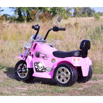PIERWSZY MOTOR CHOPPER NA AKUMULATOR/LL777