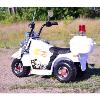 PIERWSZY MOTOR CHOPPER NA AKUMULATOR - KOGUT, MIĘKKIE SIEDZENIE, PASY/LL778