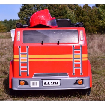 MEGA STRAŻ POŻARNA Z DŹWIĘKAMI, FUNKCJĄ BUJANIA, MEGAFONEM I DODATKOWYM WYPOSAŻENIEM, SUPER WERSJA/LL911