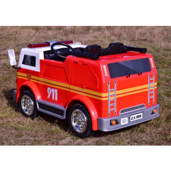 MEGA STRAŻ POŻARNA Z DŹWIĘKAMI, FUNKCJĄ BUJANIA, MEGAFONEM I DODATKOWYM WYPOSAŻENIEM, SUPER WERSJA/LL911