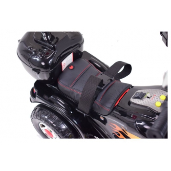 PIERWSZY MOTOR CHOPPER NA AKUMULATOR - KOGUT, MIĘKKIE SIEDZENIE, PASY/LL999