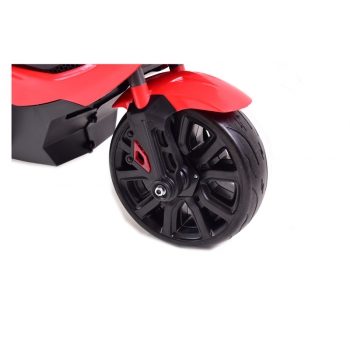 MOTOR ŚCIGACZ POWER -  MIĘKKIE KOŁA, MIĘKKIE SIEDZENIE/LQ168A