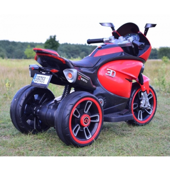 SUPER MOTOR 3 KOŁOWY PROMOTO, MIĘKKIE SIEDZENIE, OŚWIETLENIE/LT618