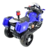 SZYBKI  MOTOR POLICYJNY Z KOGUTEM, MIĘKKIE KOŁA, DŹWIĘKI, DWA SILNIKI, PILOT/NT5188
