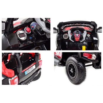 MASYWNY MEGA MOCNY SUV GINNASIO STRONG 2 POMPOWANE KOŁA KLUCZYK/801AIR