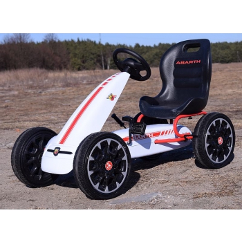 WIELKI LICENCJONOWANY  GOKART  FIAT ABARTH KOŁA EVA JAKOŚĆ /PB9388A