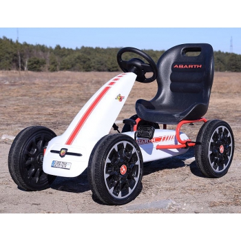 WIELKI LICENCJONOWANY  GOKART  FIAT ABARTH KOŁA EVA JAKOŚĆ /PB9388A