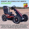 WIELKI LICENCJONOWANY  GOKART  FIAT ABARTH KOŁA EVA JAKOŚĆ /PB9388A