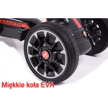 WIELKI LICENCJONOWANY  GOKART  FIAT ABARTH KOŁA EVA JAKOŚĆ /PB9388A