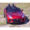 AUTO NA AKUMULATOR JAGUAR F TYPE, MIĘKKIE KOŁA, MIĘKKIE SIEDZENIE, SUPER JAKOSĆ - LAKIER/QLS5388