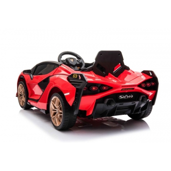 ORYGINALNE LAMBORGHINI SIAN, MIĘKKIE KOŁA, MIĘKKIE SIEDZENIE,  FUNKCJA BUJANIA - FULL OPCJA /QLS6388