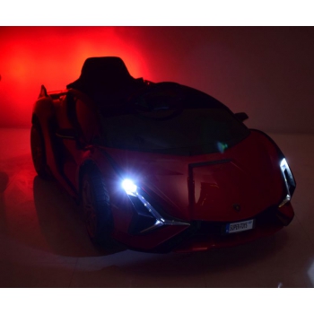 ORYGINALNE LAMBORGHINI SIAN, MIĘKKIE KOŁA, MIĘKKIE SIEDZENIE,  FUNKCJA BUJANIA - FULL OPCJA /QLS6388