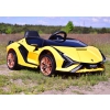 ORYGINALNE LAMBORGHINI SIAN, MIĘKKIE KOŁA, MIĘKKIE SIEDZENIE, FUNKCJA BUJANIA - FULL OPCJA /QLS6388
