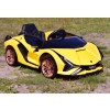 ORYGINALNE LAMBORGHINI SIAN, MIĘKKIE KOŁA, MIĘKKIE SIEDZENIE, FUNKCJA BUJANIA - FULL OPCJA /QLS6388
