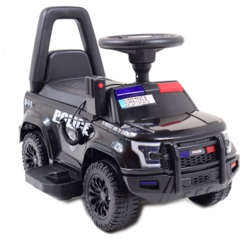SAMOCHÓD NA AKUMULATOR POLICJA  - DŹWIĘKI ŚWIATŁA, MEGAFON/QLS993D