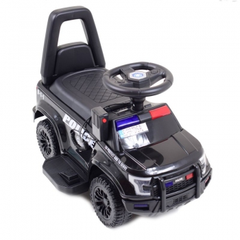 SAMOCHÓD NA AKUMULATOR POLICJA  - DŹWIĘKI ŚWIATŁA, MEGAFON/QLS993D