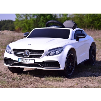 MERCEDES C 63 S COUPE, MIĘKKIE SIEDZENIE , MIEKKIE KOŁA, SYSTEM ESW, 5 PUNKTOWE PASY /QY-1588