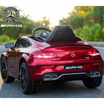 MERCEDES C 63 S COUPE, MIĘKKIE SIEDZENIE , MIEKKIE KOŁA, SYSTEM ESW, 5 PUNKTOWE PASY /QY-1588