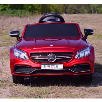 MERCEDES C 63 S COUPE, MIĘKKIE SIEDZENIE , MIEKKIE KOŁA, SYSTEM ESW, 5 PUNKTOWE PASY /QY-1588