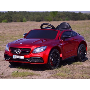 MERCEDES C 63 S COUPE, MIĘKKIE SIEDZENIE , MIEKKIE KOŁA, SYSTEM ESW, 5 PUNKTOWE PASY /QY-1588