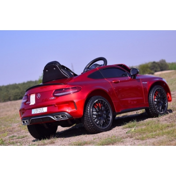 MERCEDES C 63 S COUPE, MIĘKKIE SIEDZENIE , MIEKKIE KOŁA, SYSTEM ESW, 5 PUNKTOWE PASY /QY-1588
