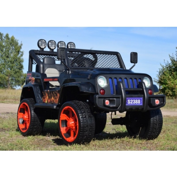 MEGA JEEP SUNSHINE, NAPĘD 4X4, 2X12V, WOLNY START/ MIĘKKIE KOŁA, BLUETOOTH, RADIO EXCLUSIVE/2388