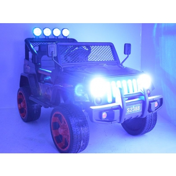 MEGA JEEP SUNSHINE, NAPĘD 4X4, 2X12V, WOLNY START/ MIĘKKIE KOŁA, BLUETOOTH, RADIO EXCLUSIVE/2388