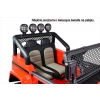 MEGA JEEP SUNSHINE, NAPĘD 4X4, 2X12V, WOLNY START/ MIĘKKIE KOŁA, BLUETOOTH, RADIO EXCLUSIVE/2388