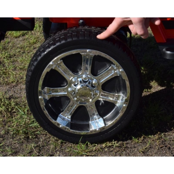 MEGA JEEP SUNSHINE, NAPĘD 4X4, 2X12V, WOLNY START/ MIĘKKIE KOŁA, BLUETOOTH, RADIO EXCLUSIVE/2388