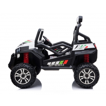 MEGA BUGGY 4X4  2x12V SPEED NEW DLA 2 DZIECI, MĘKKIE KOŁA, MIĘKKIE SIEDZENIA/S2588