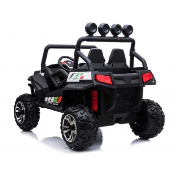 MEGA BUGGY 4X4  2x12V SPEED NEW DLA 2 DZIECI, MĘKKIE KOŁA, MIĘKKIE SIEDZENIA/S2588