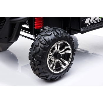 MEGA BUGGY 4X4  2x12V SPEED NEW DLA 2 DZIECI, MĘKKIE KOŁA, MIĘKKIE SIEDZENIA/S2588