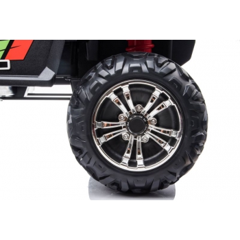 MEGA BUGGY 4X4  2x12V SPEED NEW DLA 2 DZIECI, MĘKKIE KOŁA, MIĘKKIE SIEDZENIA/S2588