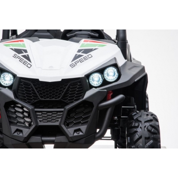 MEGA BUGGY 4X4  2x12V SPEED NEW DLA 2 DZIECI, MĘKKIE KOŁA, MIĘKKIE SIEDZENIA/S2588