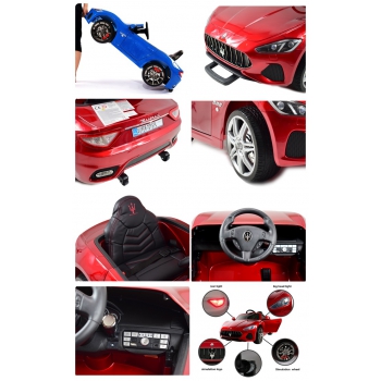 MASERATI GRANCABRIO MY18 Z AMORTYZATORAMI, PILOT, PANEL, RADIO FM, BLUETOOTH, LAKIER/S302