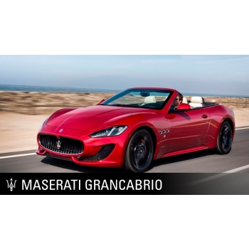 MASERATI GRANCABRIO MY18 Z AMORTYZATORAMI, PILOT, PANEL, RADIO FM, BLUETOOTH, LAKIER/S302