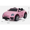 VW BEETLE,  MIĘKKIE SIEDZENIE , MIEKKIE KOŁA, SYSTEM ESW, RADIO FM, BLUETOOTH, ŚWIATŁA AWARYJNE /S303