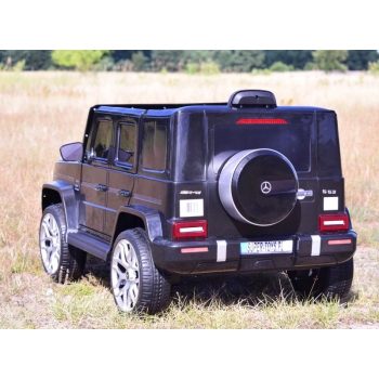 MERCEDES G63  NA AKUMULATOR  MIĘKKIE KOŁA EVA, MIĘKKIE SIEDZENIE, FULL OPCJA/S-306