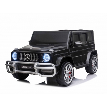 MERCEDES G63 AMG DLA 2 DZIECI, 24V, 4X4,  MIĘKKIE KOŁA EVA, MIĘKKIE SIEDZENIE, FULL OPCJA/S-307