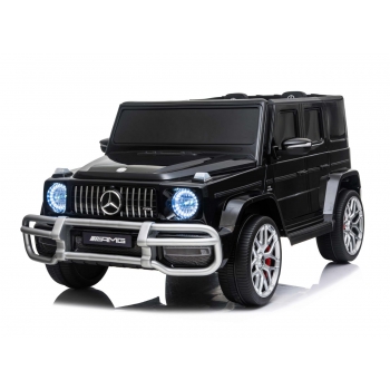 MERCEDES G63 AMG DLA 2 DZIECI, 24V, 4X4,  MIĘKKIE KOŁA EVA, MIĘKKIE SIEDZENIE, FULL OPCJA/S-307