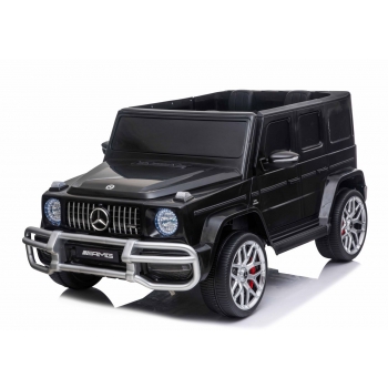 MERCEDES G63 AMG DLA 2 DZIECI, 24V, 4X4,  MIĘKKIE KOŁA EVA, MIĘKKIE SIEDZENIE, FULL OPCJA/S-307