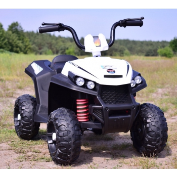 QUAD NA AKUMULATOR, DWA SILNIKI, DWA AKUMULATORY, MIĘKKIE KOŁA/S601