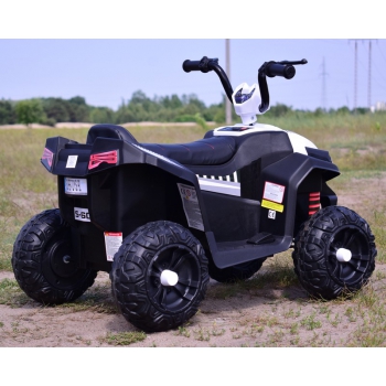 QUAD NA AKUMULATOR, DWA SILNIKI, DWA AKUMULATORY, MIĘKKIE KOŁA/S601