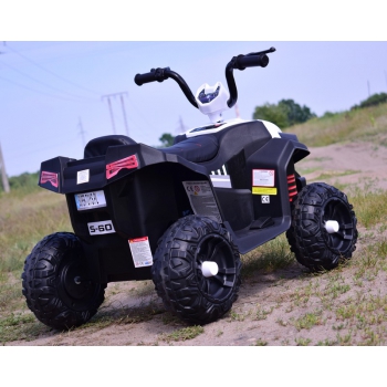 QUAD NA AKUMULATOR, DWA SILNIKI, DWA AKUMULATORY, MIĘKKIE KOŁA/S601
