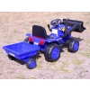 TRAKTOR NA AKUMULATOR Z PRZYCZEPĄ - JCX, PILOT/S-617