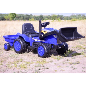 TRAKTOR NA AKUMULATOR Z PRZYCZEPĄ - JCX, PILOT/S-617