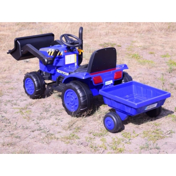 TRAKTOR NA AKUMULATOR Z PRZYCZEPĄ - JCX, PILOT/S-617